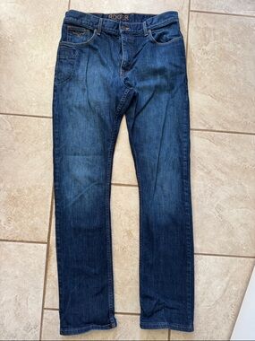 Kimes Ranch Dark Blue Straight Jeans